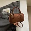 Bolsos Pequeños Retro de Moda al por Mayor para Mujer, Bolsos de Hombro Modernos y Versátiles, Bolsos Boston Cruzados
