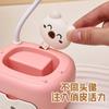 Lámpara de Escritorio Recargable por USB Luz Nocturna Plegable Lindo Conejo Oso Estudiante Souvenir de Vacaciones Regalo Adornos Venta al por Mayor
