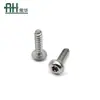 Tornillo Autorroscante de Cabeza Redonda Hexagonal Estrella Torx de Cola Plana de Acero Inoxidable 304 M2.2 M3.5 M4.2 M4.8