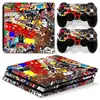 Adesivo para Console de Jogo Ps4 Pro Adesivo Sticker Bomb Adesivo Personalizado Filme Fosco Filme para Controle Proteção