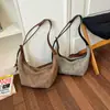 Bolso de Mano de Gama Alta Modelo Nuevo 2026 con Diseño en Forma de Cuerno, Bolso de Hombro Versátil, Diseño Único, Bolso Cruzado Pequeño Elegante, Bolso de Axila, Transfronterizo