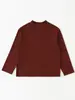 Invierno 2026 Nuevo Ropa Interior Base de Cuello Medio Alto para Niños Camiseta Cálida de Manga Larga para Niños Ropa Informal para Niños Medianos y Grandes Moderna