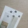 Parches de estrella de cinco puntas exquisitos estilo coreano de chica dulce, pinzas para el pelo de pegamento de crema DIY, ropa, fundas de teléfono, zuecos y accesorios para botellas de agua
