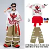Ropa moderna de hip-hop para niños de street dance, atuendos elegantes para niños y niñas, disfraces geniales y chidos para actuaciones de percusión