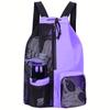 Bolsa de Natação Amazon Mochila de Rede com Cordão Grande Capacidade Leve Mochila de Praia Conveniente com Cordão para Natação Academia