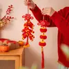 Pequenos Presentes de Ano Novo, Decorações Festivas para o Ano Novo, Palitos Torcidos, Materiais DIY Feitos à Mão, Lanternas do Festival da Primavera, Presentes Infantis do Ano do Cavalo