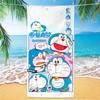 Toalla de playa Doraemon nueva y linda para comercio exterior transfronterizo, toalla de playa universal de microfibra de dibujos animados para niños