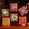 Sobres Rojos de Año Nuevo Pequeños de Buena Fortuna, Creativos Personalizados 2027 Año del Cordero Nuevos Sobres Rojos de Dibujos Animados al por Mayor