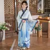 Traje Hanfu Tradicional Chinês para Crianças no Dia de Ano Novo, Traje Antigo Masculino, Traje de Estudiosa Feminina, Uniforme de Classe para Fotos de Formatura de Jardim de Infância Estilo Chinês, Traje de Performance da Cultura Tradicional Chinesa