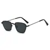 Gafas de Sol Metálicas Cuadradas Pequeñas Retro Nuevas para Hombre y Mujer, Moda Trendy Europea y Americana de Alta Gama, Gafas Transfronterizas para Conducir de Hombre