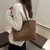 Bolsa de mano tipo tote de alta gama con estampado de leopardo al por mayor para mujer 2025 Invierno Nuevo Bolso de hombro de gran capacidad Bolso de axila para el día a día
