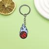 Serie de Baloncesto Llavero Creativo temu Colgante Creativo para Coche PVC Goma Suave DIY Decorativo Llavero Creativo Pequeño