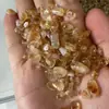 Grava de citrino natural brasileño, piedra desmagnetizante, piedra purificadora de color amarillo limón para macetas, acuarios, paisajismo del hogar y artículos decorativos al por mayor