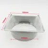 Accesorios de aire acondicionado móvil, adaptador de manguera de conducto de ventilación de 150 mm, conector deflector, interfaz de máquina externa de aire acondicionado