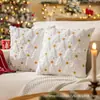Nova Capa de Almofada de Árvore de Natal do Fabricante, Almofada de Feriado Estilo Americano, Almofada de Sofá, Capa de Almofada de Feriado