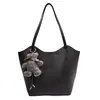 Bolso de mano, bolso de hombro, bolso tote grande de cuero suave con textura retro, versátil, para el trabajo, diseño de nicho nuevo de este año