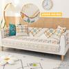 Almofada de Sofá Chenille Nórdico Luxo Leve Quatro Estações Universal Sala de Flores Capa Simples Moderna Capa Toalha Tecido Peça Única Atacado