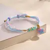 Pulseira de Corda Colorida do Festival do Barco Dragão Corda Vermelha Tecida à Mão Infantil Bebê Pequeno Zongzi Corda de Mão Presente de Lote Festival de Maio