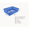 Caja de Almacenamiento Eficiente Organizador de Archivos de Malla A4 Caja de Almacenamiento con Marco de Plástico Gran Capacidad Cubo Azul para Documentos