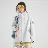 Chaqueta Tres en Uno a Prueba de Viento e Impermeable para Otoño e Invierno con Forro de Plumas Desmontable, Ropa de Montañismo con Logo Personalizado