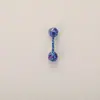 Pintura de Unhas para Sobrancelhas, Lábios, Orelhas, Lábios com Padrão de Água de 5 Cores Transfronteiriça, Joias para Piercing Corporal de Vários Estilos, Prontas para Venda