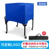 Carrito Portátil Plegable Móvil para Deportes de Pelota Carrito de Almacenamiento para Fútbol Baloncesto Carrito de Baloncesto Se Puede Imprimir Logo
