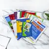 Bolsa de empaque de plástico para alimento de color personalizado, bolsa autosoportable sellada, bolsa autosellante, bolsa de empaque de fertilizante, se puede imprimir logo