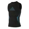 Chaleco deportivo para hombre de comercio exterior transfronterizo de Amazon, camiseta ajustada de secado rápido para fitness, baloncesto, running y entrenamiento, chaleco sin mangas