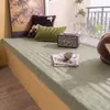 Popular alfombrilla de lino fino antiarañazos y resistente al desgaste para ventanal, alfombrilla gruesa para gato para alféizar de ventana, cojín de tatami antideslizante para balcón