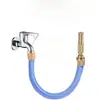 Pistola de agua a alta presión con conector universal ajustable, adecuada para regar verduras, irrigar jardines y lavar coches; práctico, duradero y portátil
