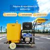 Máquina de costura pequena manutenção de estradas asfalto pavimento rachadura reparação auto-andante mão-empurrar asfalto máquina de costura