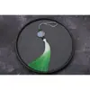 Directo de fábrica loto de jade blanco de doble cara flujo gradual Su Sui espiga colgante hebilla de seguridad precio grande excelentes accesorios de colgante