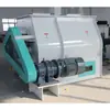 Mezclador de Paletas de Doble Eje Mezclador de Acero Inoxidable Suministro en Sitio Equipo de Mezcla Mecánica Polvo Totalmente Automático