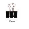 Clip de Billete Negro de Cola Larga 15-50 mm Carpeta con Caja Clip de Billete Archivo de Billetes Pinza de Hierro de Cola Larga Outlet de Fábrica