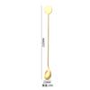 Palo removedor de acero inoxidable 304 Cuchara redonda para remover café Mango largo Cuchara para hielo Palo mezclador de bebidas y cócteles Cuchara