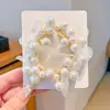 Moderna Nueva Diadema de Perlas de Alta Gama, Nuevo Elegante Accesorio para el Cabello para Mujeres, Anillo para Moño, Adorno para el Cabello