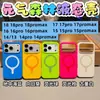 Capa de Celular de Silicone Líquido Yuanqi Forest para Apple 18Promax Dopamina Racket Magnético Iphone16