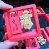Pegatina Dorada Oro Puro 999 Pegatina para Teléfono Móvil Princesa Por Favor Hazte Rica y Atrae Riqueza Talismán Dorado Regalo de San Valentín para Novia
