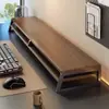 Soporte Elevador de Monitor para Computadora de Escritorio Base de Pantalla Soporte Bandeja para Teclado Elevación Engrosamiento