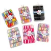 Anel de Toalha Infantil Cor de Doce Corda de Cabelo Bola para Meninas Elástico de Borracha de Alta Elasticidade Corda de Cabelo para Rabo de Cavalo Alto de Meninas Personalização
