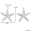 20 Estilos de Colgantes de Estrella de Mar de Acero Inoxidable Serie Oceánica para Manualidades Collares, Pendientes, Colgantes, Accesorios para Ropa y Bolsos de Estrella de Mar
