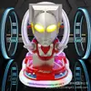 2025 Nueva Máquina de Columpio de Carreras Ultraman 3D Interactiva Eléctrica Operada por Monedas para Niños Coche de Columpio Ultraman Videojuego con Escaneo de Código