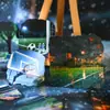 Serie Amor Bajo la Lluvia Yi Niao Caja de Avión Pegatinas Paisaje Lluvioso Artístico Ins Soñador Pegatinas Decorativas para Diario DIY
