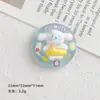 Accesorios de Resina Dibujos Animados DIY Anillo de Natación Luminoso Animal Pequeño Pegamento de Crema Pasador para el Cabello Funda para Teléfono Móvil Hebilla de Zapato Llavero Colgante