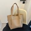 Bolsa feminina simples de grande capacidade transfronteiriça 2021 Nova Moda Bolsa de Ombro Comércio Exterior Atmosférica Tote Bag
