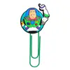 Clipe de Papel Grande Buzz Lightyear Material de Escritório Clipe de Papel Criativo Fofo Agulha em Forma de U Pvc Desenho Animado Marcador Colorido