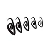 Carcasa de Oreja Triangular de Caracol de Acrílico al por Mayor de Fabricantes de Aliexpress, Joyería Popular de Piercing Corporal en Espiral en Europa y América
