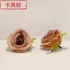 Rosa artificial (Rosa Redonda Pequena) Venda Direta de Fabricante de Cabeças de Flores Arranjo de Arco de Parede para Cena de Casamento ao Ar Livre