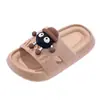 Pantuflas de EVA para niños y niñas, de verano, con dibujos animados, antideslizantes, lindas, con suela suave y suelas gruesas para niños pequeños