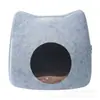 Los fabricantes suministran nido para gato de tela no tejida cama para gato villa para gato perrera para Teddy disponible para las cuatro estaciones nido para gato de fieltro